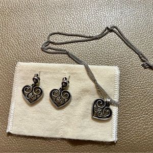James Avery Retired French Heart Set